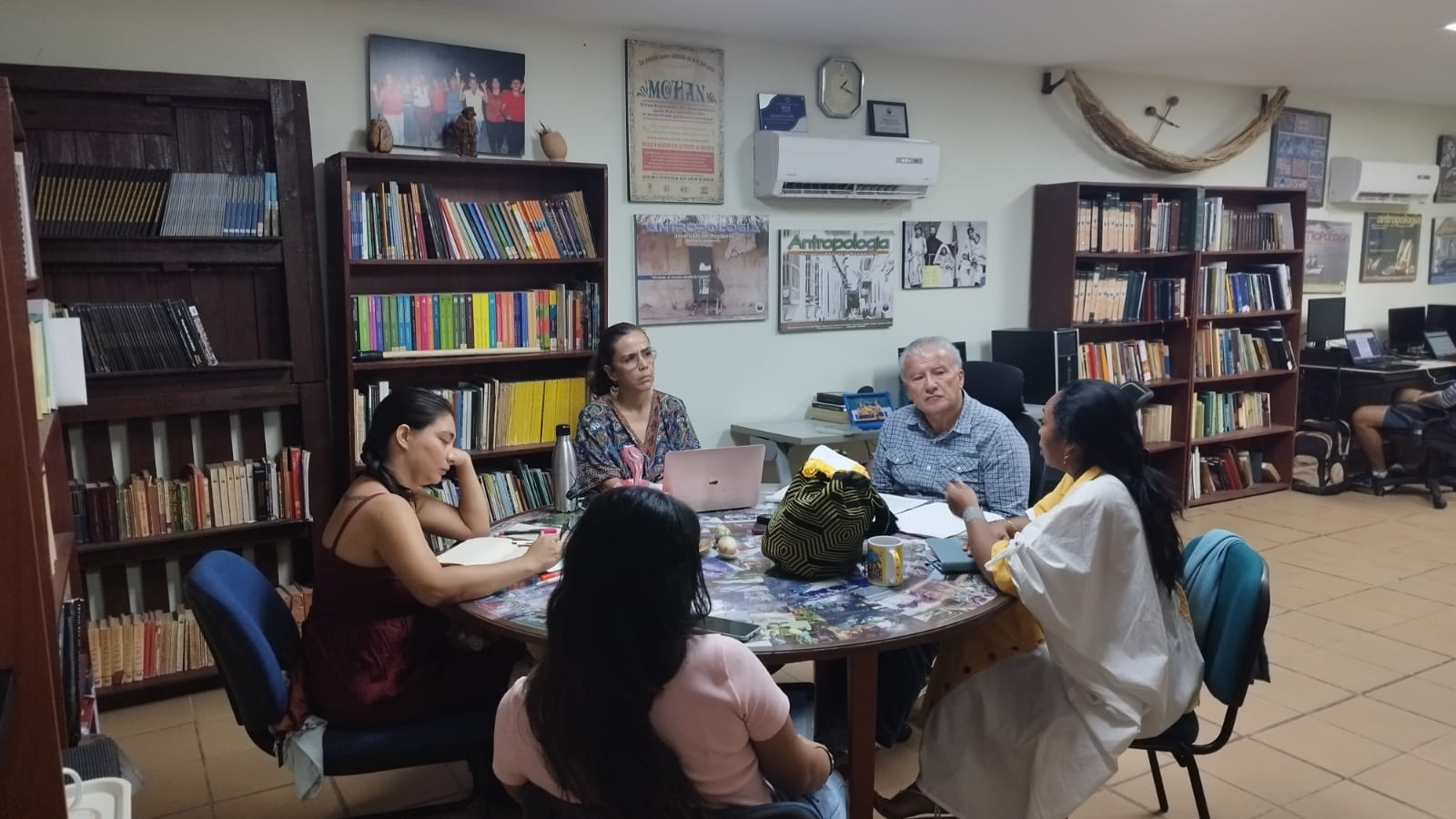 Primer encuentro de los integrantes del proyecto contra las VBG en comunidades indígenas